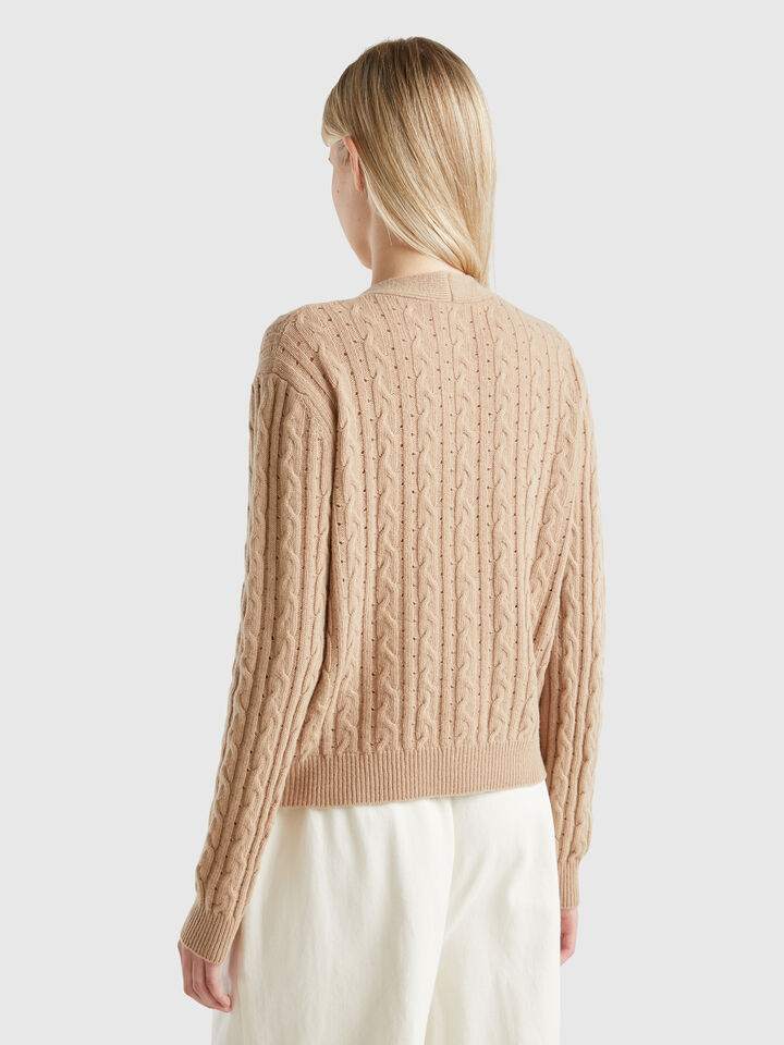 L/S CARDIGAN Mujer image number 2